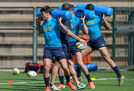 Amistoso – Las imágenes de un nuevo entrenamiento de Los Pumas en Pretoria