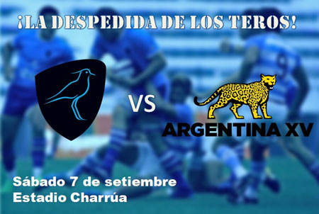 Uruguay enfrentará a Argentina XV previo al Mundial