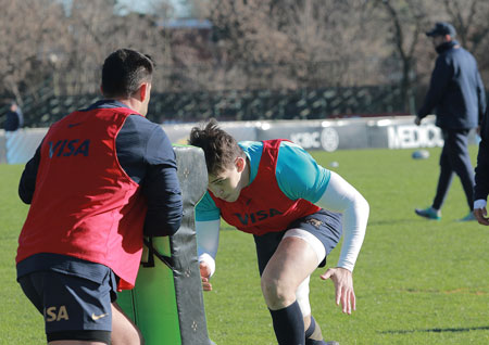 Los Pumas – Las imágenes del último entrenamiento en Argentina