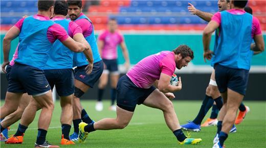 Las fotos del Captain´s Run de Los Pumas en Osaka