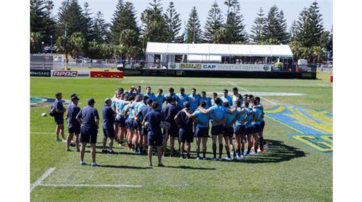 Amistosos – Las imágenes del Captain´s Run de Los Pumas en Sidney