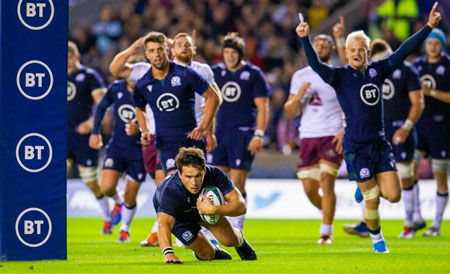 Test Match – Escocia derrotó con autoridad a Georgia