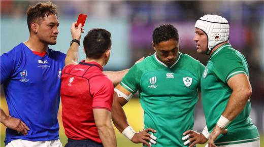 Bundee Aki fue citado por el Comité Disciplinario de World Rugby