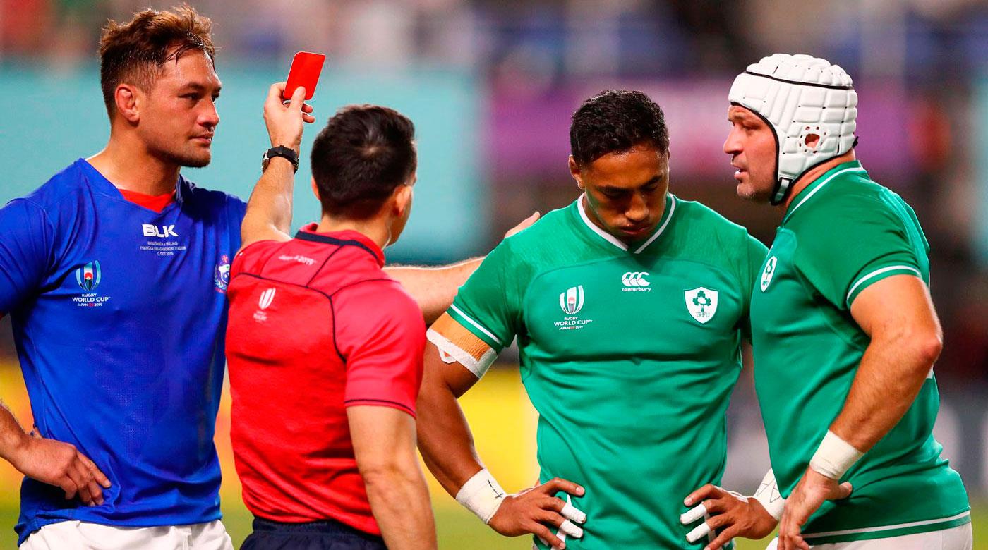 Bundee Aki fue sancionado con tres partidos y se perderá los cuartos de final