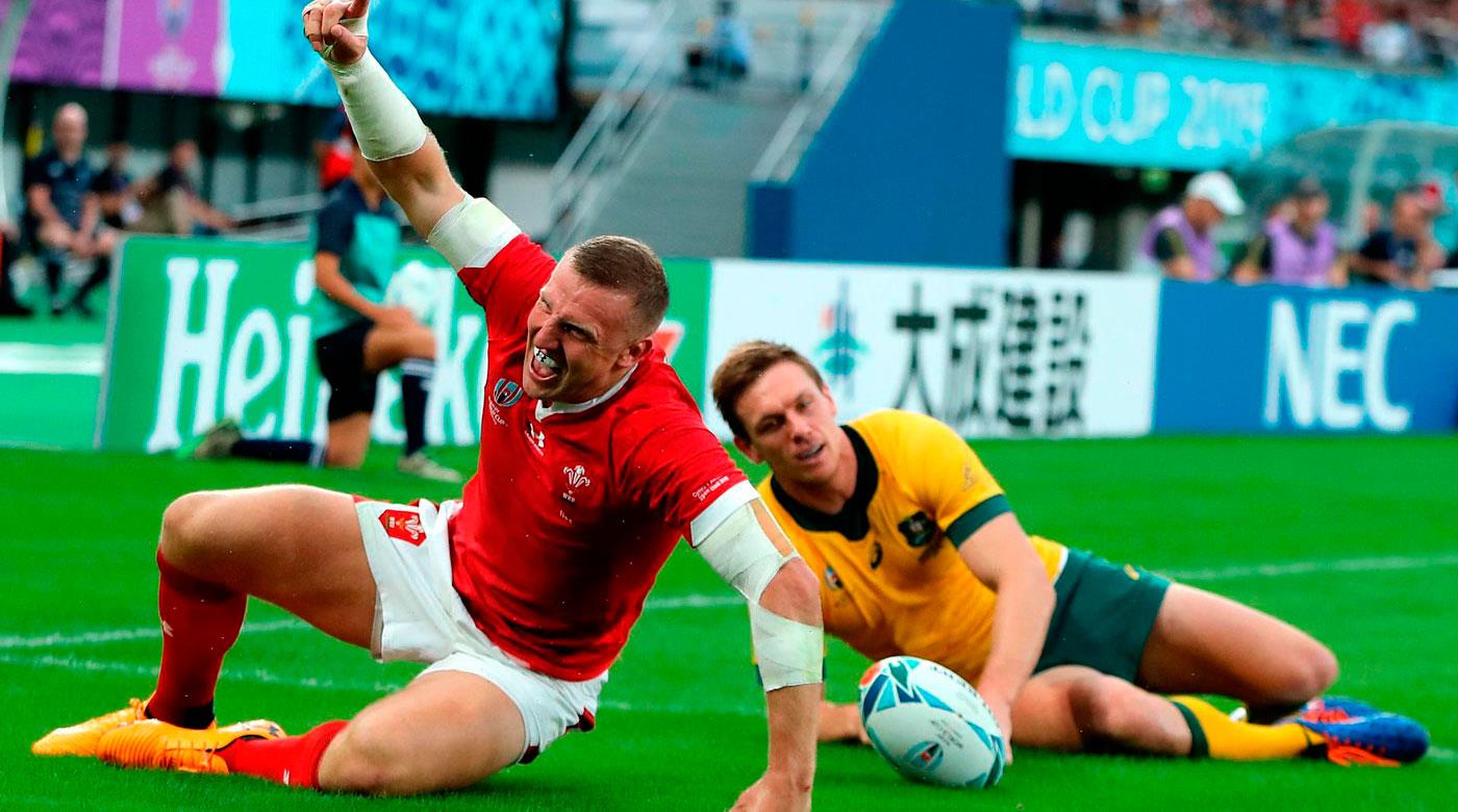 Hadleigh Parkes espera que Jonathan Davies juegue contra los Springboks