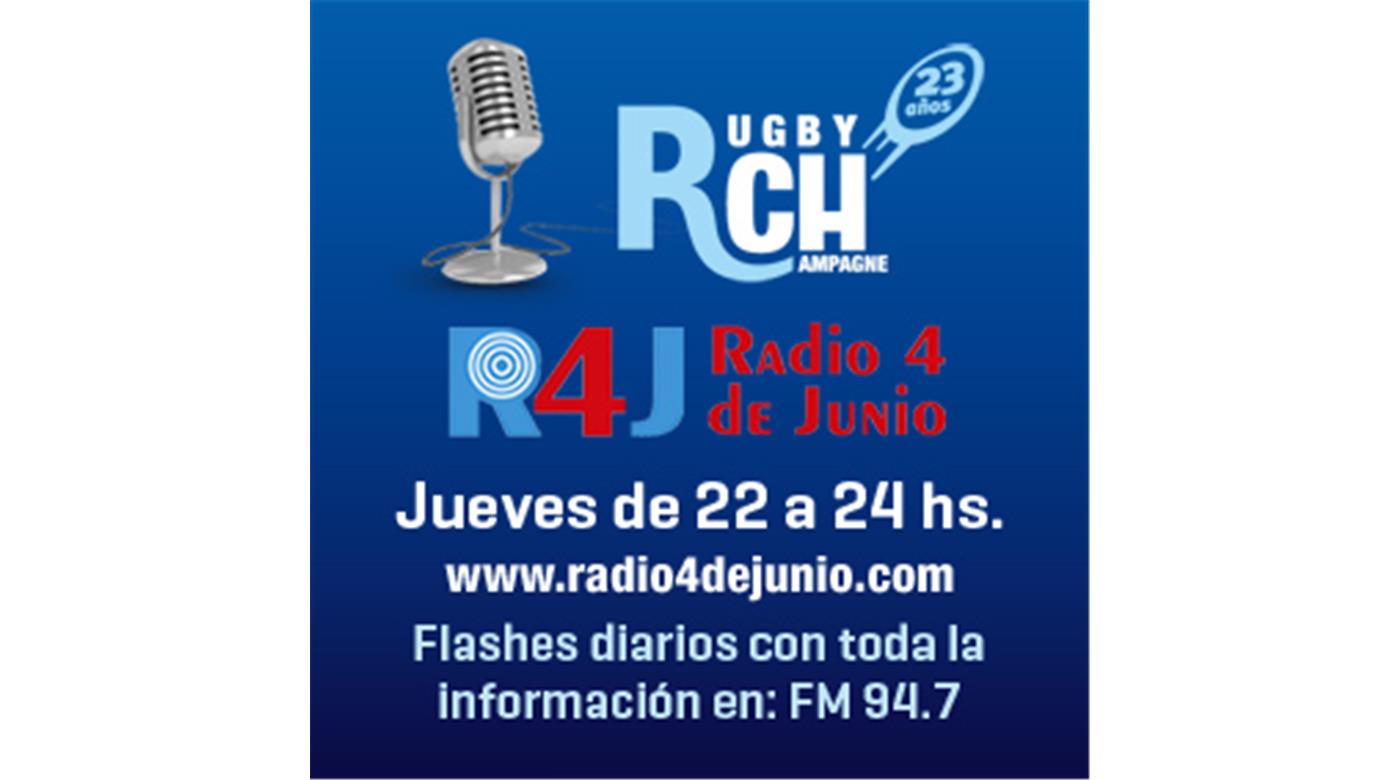 Pancho Rubio, Pablo Ferrari y Santiago Gómez Cora pasaron por Rugby Champagne Radio