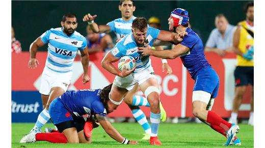 Los Pumas 7s avanzan en Dubai