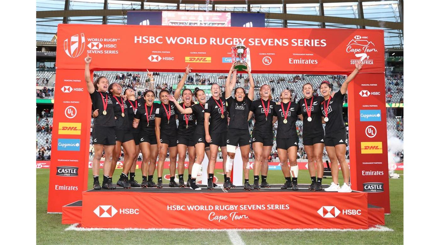 Las Black Ferns Sevens, las primeras campeonas de Ciudad del Cabo