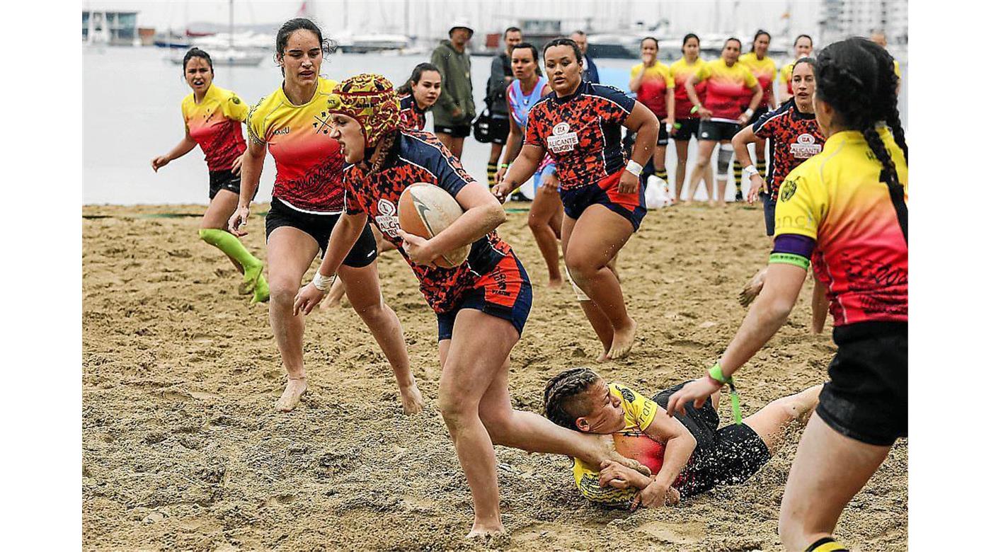 El rugby femenino tendrá su debut en la arena de Claromecó