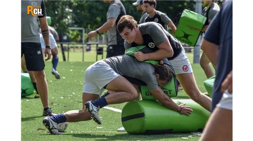 Las imágenes del primer entrenamiento abierto de Ceibos