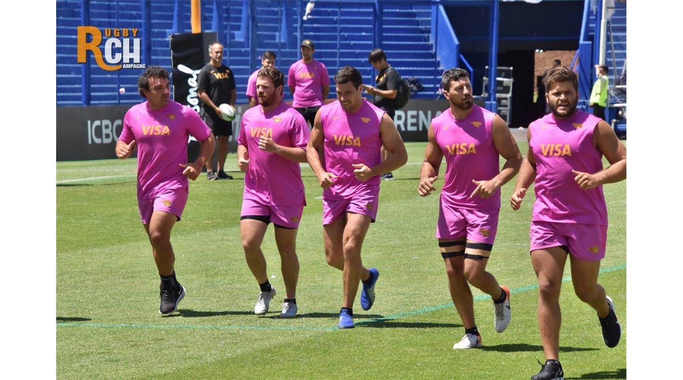 Las imágenes del Captain's Run de Jaguares previo a Lions