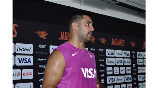 Jerónimo De La Fuente: "Es lindo volver a estar en el equipo"