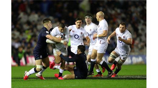 En un partido para el olvido, Inglaterra venció a Escocia y se quedó con la Calcutta Cup