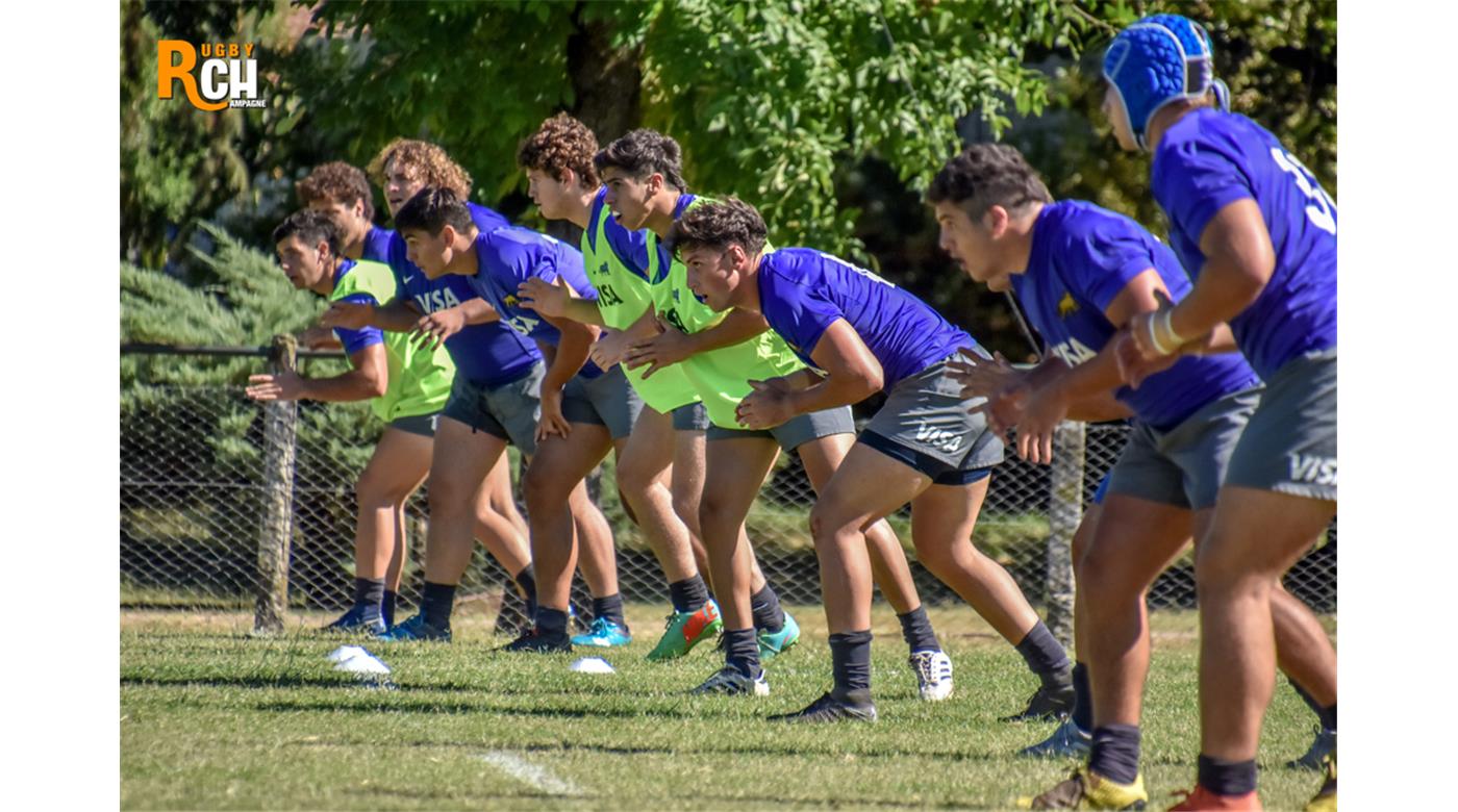 Las imágenes del entrenamiento de Los Pumitas