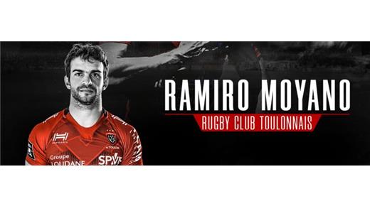 Ramiro Moyano renovó con Toulon por dos años más