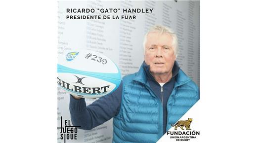 Ricardo "Gato" Handley es el nuevo presidente interino de la FUAR