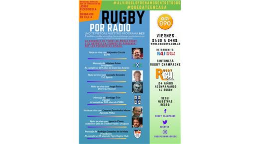 Todo listo para un nuevo Rugby Champagne Radio