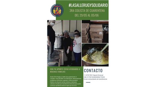 #LaSalleRugbySolidario