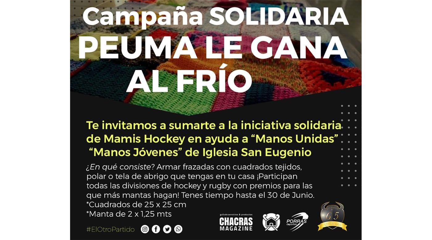 Sumate a la Campaña Solidaria #PeumaLeGanaAlFrío