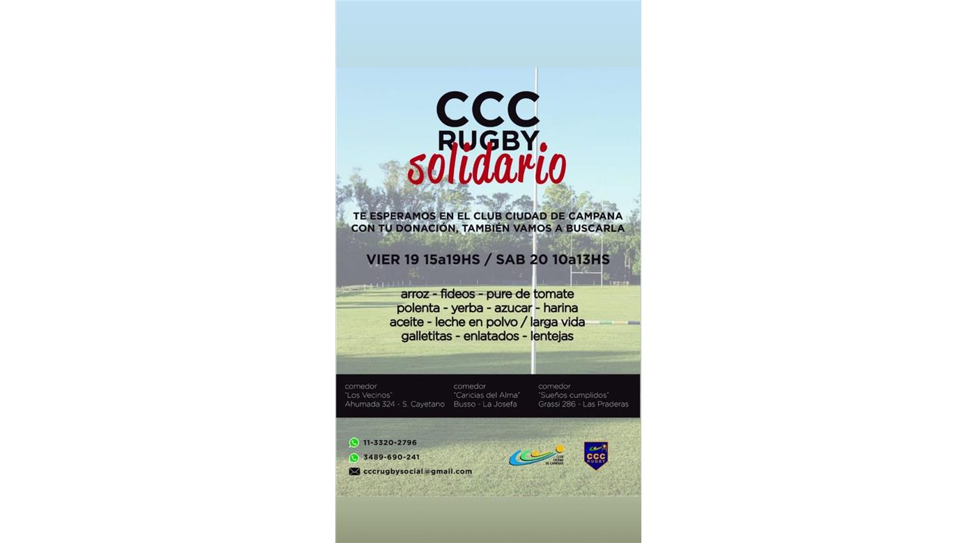 Club Ciudad de Campana y su acción solidaria