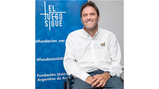 Ignacio Rizzi: "Un día me llamó Pichot y me propuso crear la fundación dentro de la UAR"