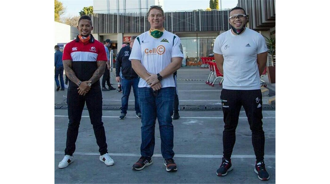 Sudáfrica: Las leyendas del rugby se unieron para ayudar durante la pandemia