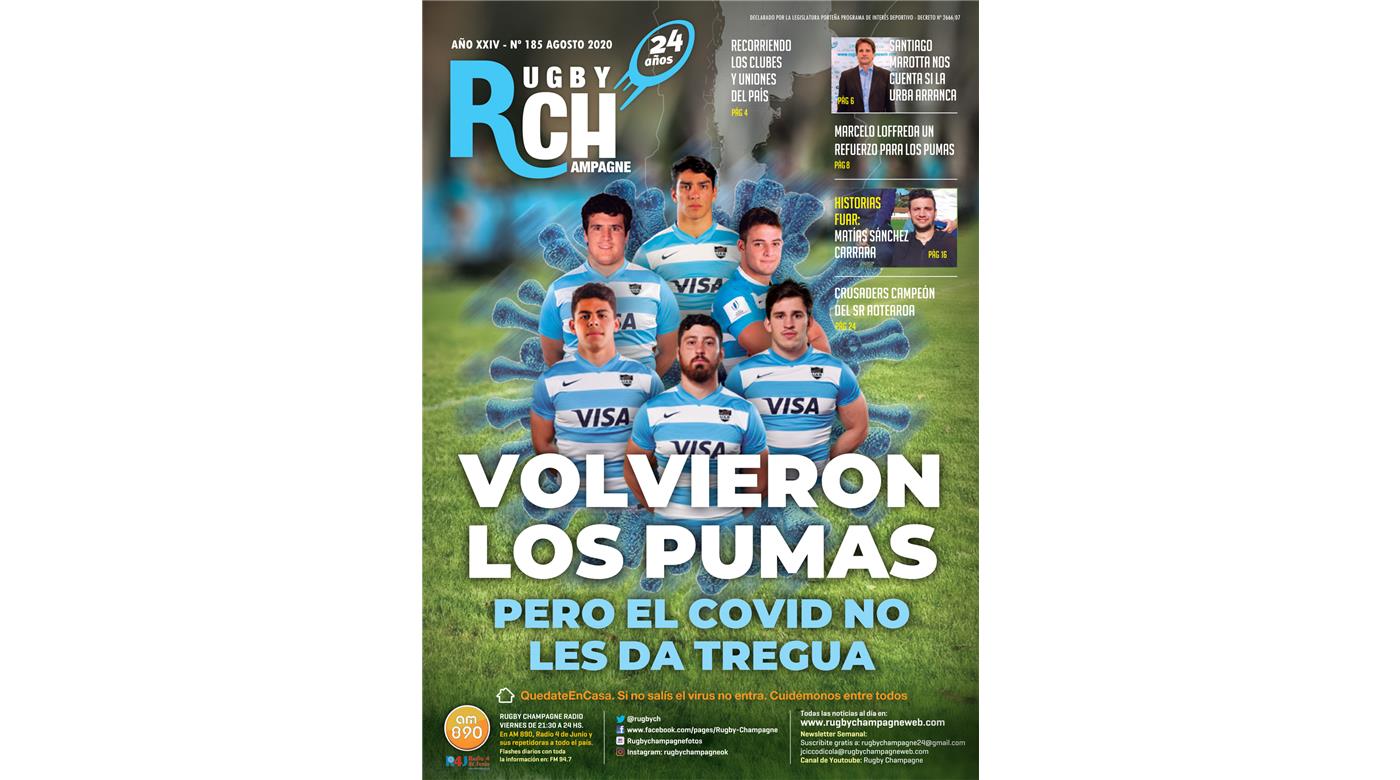 Revista Rugby Champagne N°185 - Agosto 2020