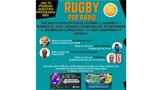 Reviví el programa 880 de Rugby Champagne Radio