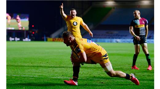 Wasps reaccionó y venció a Harlequins 