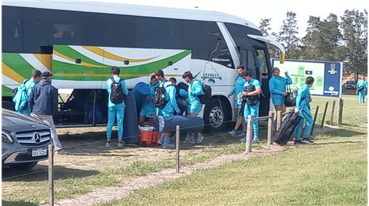 Imágenes del entrenamiento de Argentina XV