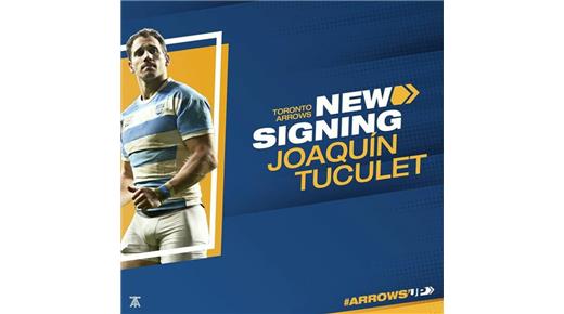 Estados Unidos: Toronto Arrows presentó oficialmente a Joaquín Tuculet