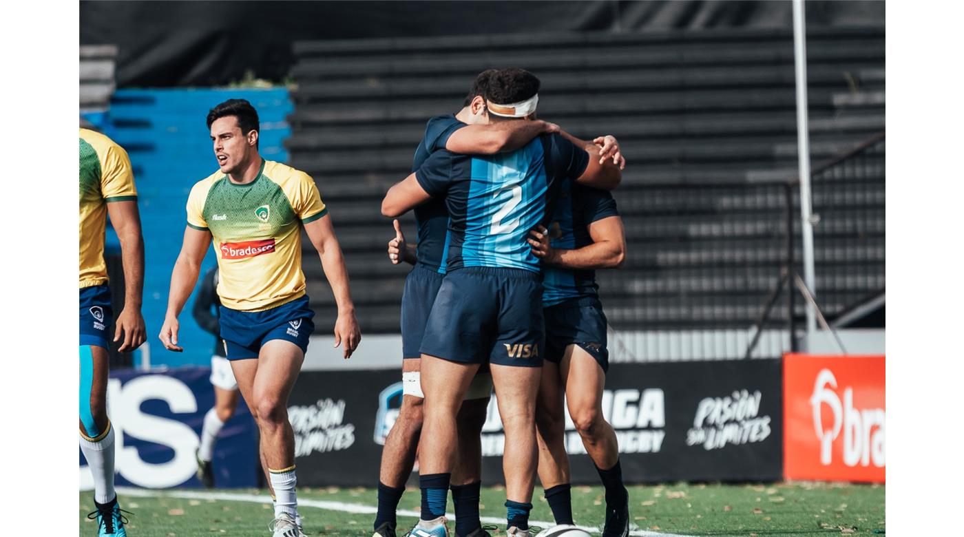 Argentina XV mejoró su imagen y derrotó con claridad a Brasil