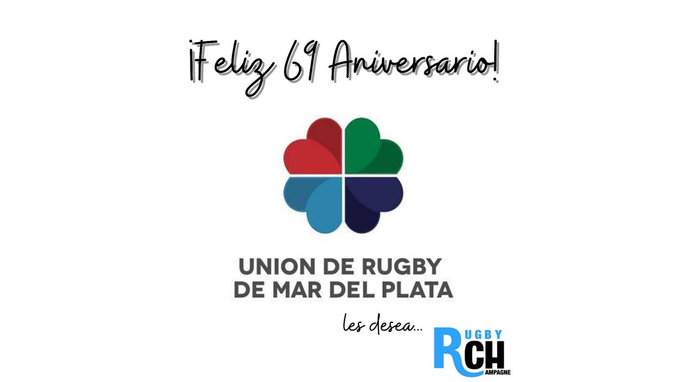 La Unión de Rugby de Mar del Plata celebra 69 años