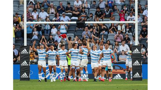 Imágenes del histórico triunfo de Los Pumas 