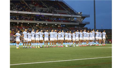 Imágenes del partido de Los Pumas