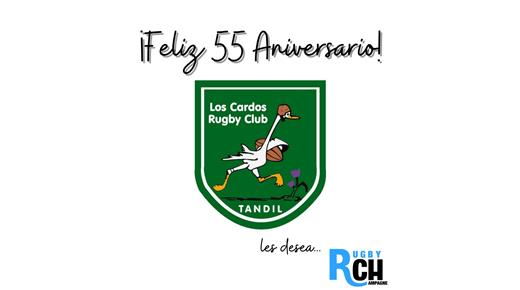 Los Cardos RC celebra 55 años de vida