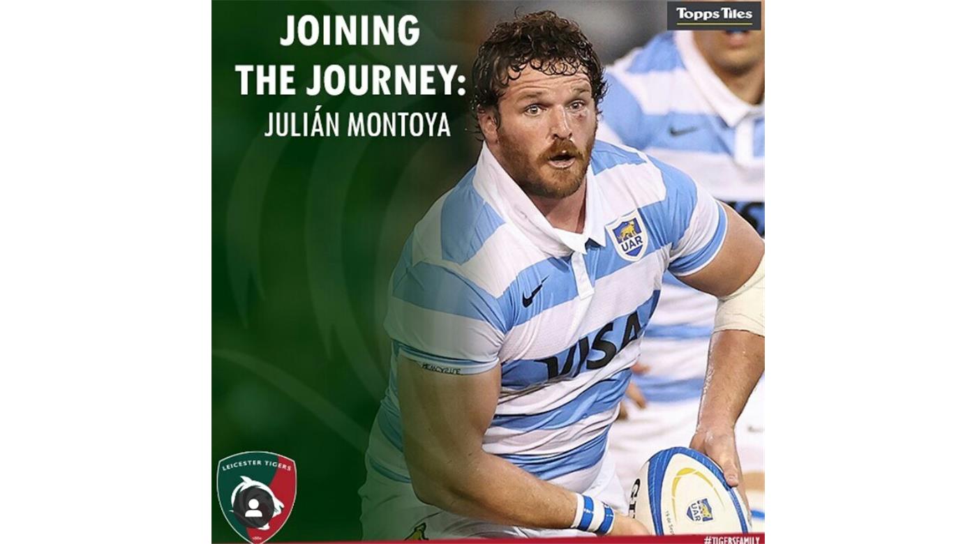 Leicester Tigers presentó oficialmente a Julián Montoya