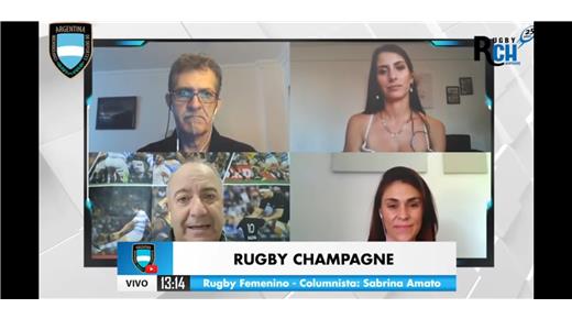 Sabrina Amato : "El rugby femenino demuestra una vez más que, ante cualquier adversidad, se reinventa constantemente y trabaja en el desarrollo del rugby".