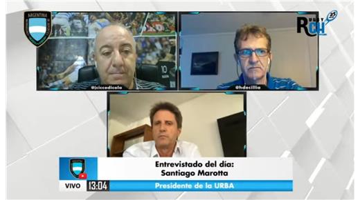 Santiago Marotta: "Estamos convencidos de que podemos volver a jugar"