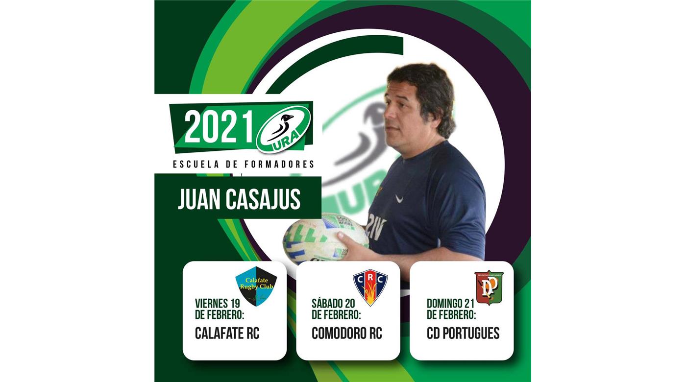 La Unión de Rugby Austral vuelve con las capacitaciones