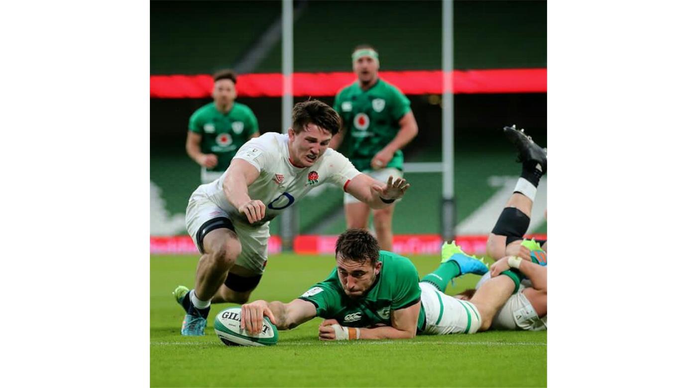 Irlanda no dejó dudas ante Inglaterra