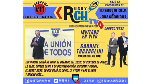 Hoy un nuevo programa de Rugby Champagne TV