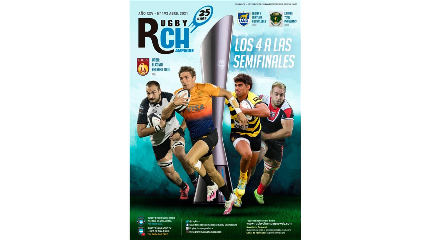 Ya se encuentra disponible la revista de Rugby Champagne 