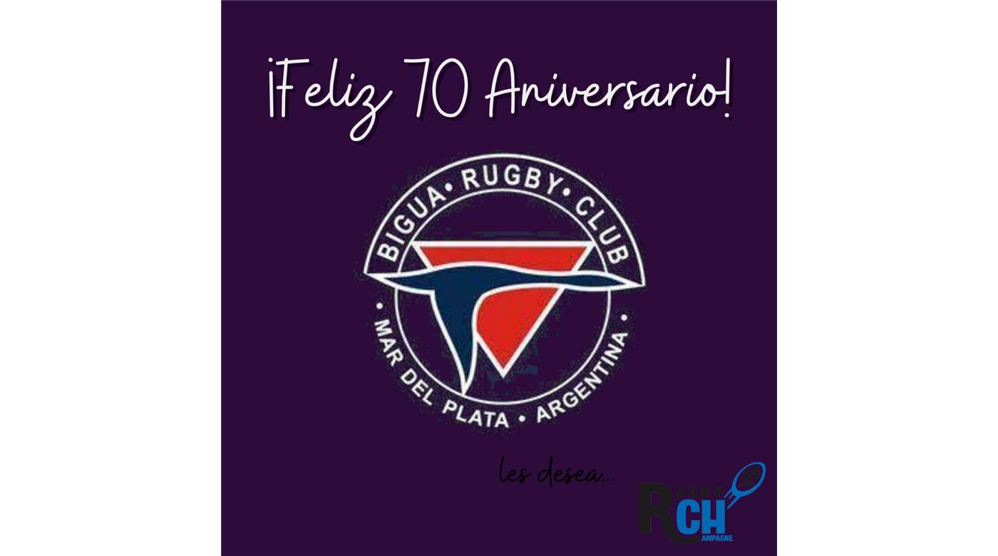 Biguá RC cumple 70 años de vida