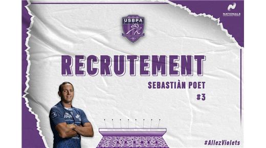 SEBASTIÁN POET JUGARÁ EN USBPA RUGBY