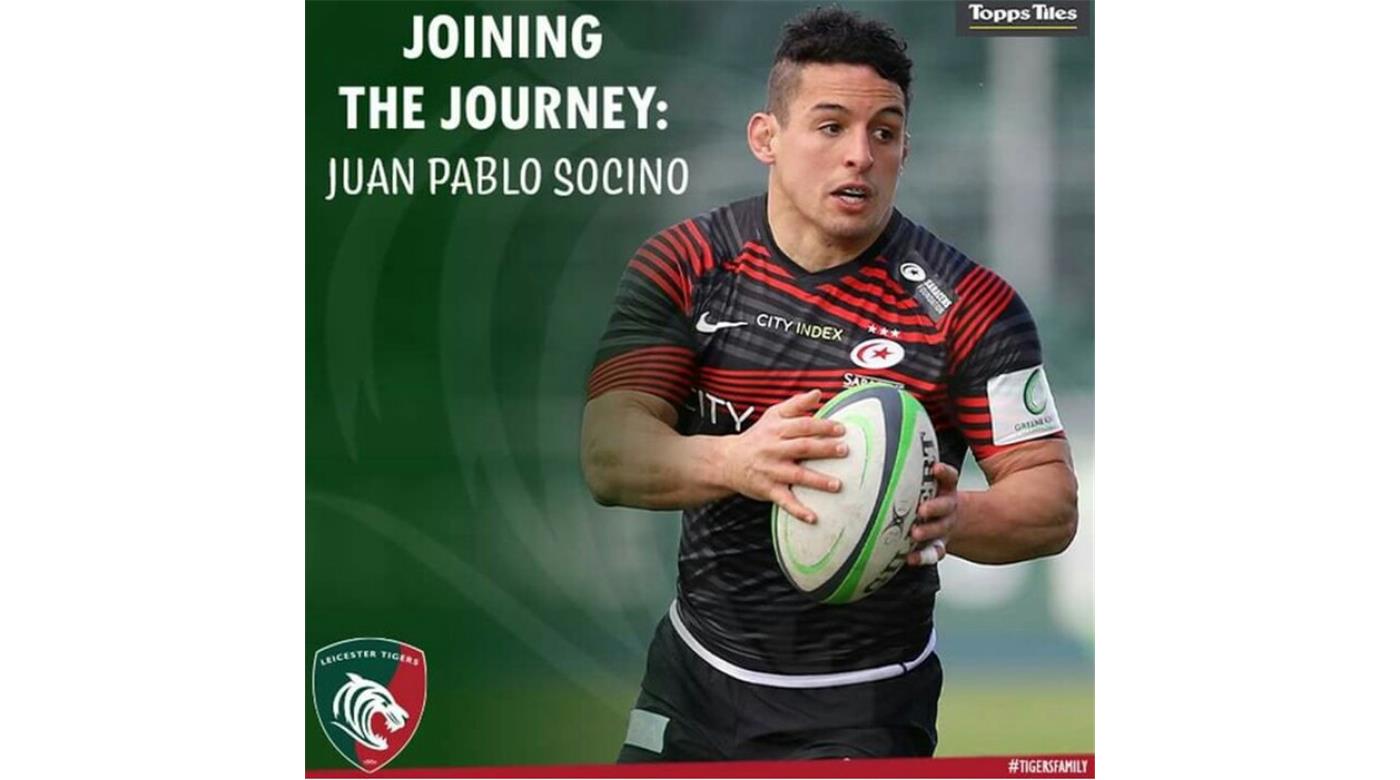 Juan Pablo Socino se suma a Leicester Tigers