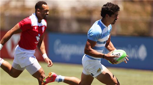 Primera jornada perfecta para Argentina en el Quest For Gold 7s