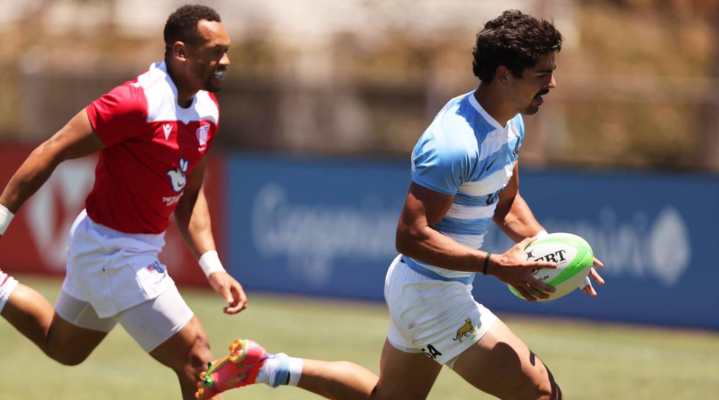 Primera jornada perfecta para Argentina en el Quest For Gold 7s