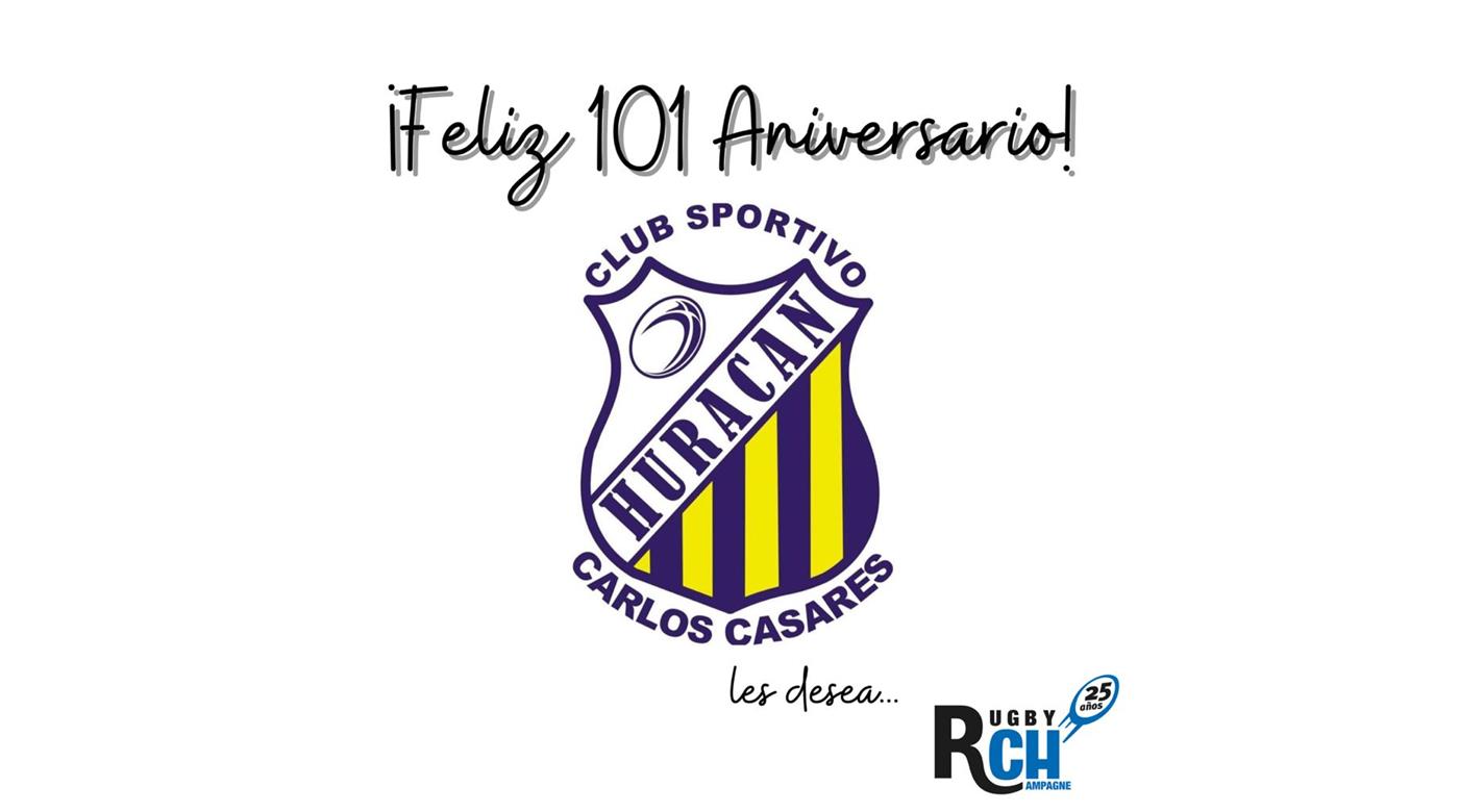 Sportivo Huracán cumple 101 años de vida