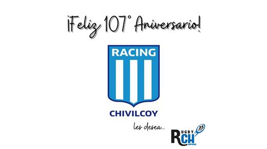 Racing de Chivilcoy celebra 107 años de vida